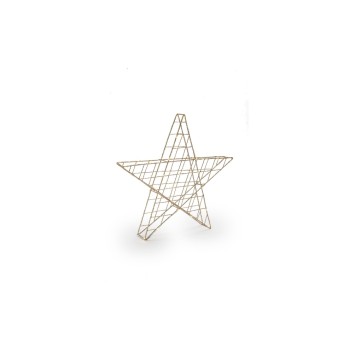 STT LED Fensterhänger Svenja Star 3D Star, indoor, 55LED ww, D40cm, gold STT LED Fensterhänger Svenja Star 3D Star, indoor, 55LED ww, D40cm, gold