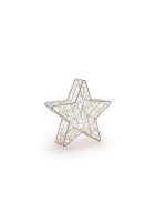 STT Décoration de table 3D Star Bianco S, 20 cm
