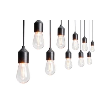 STT Guirlande lumineuse Edison Partylight S, 10 LEDs, 3 m, transparent
