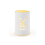 STT Photophore cerf S, 14 cm, blanc