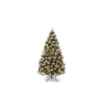 STT Sapin de Noël Frosted, 600 LEDs, 220 cm, vert