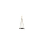 STT Lumière décorative Arbre à cônes, 400 LEDs, 150 cm, noir