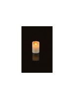 STT Magic Candle S, ivory, 1LED ww, 9 x 15cm