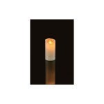 STT Bougie LED Magic Candle Ivory M Ø 9 x 18 cm, blanc chaud