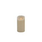 STT Bougie LED Magic Candle Ivory M Ø 9 x 18 cm, blanc chaud