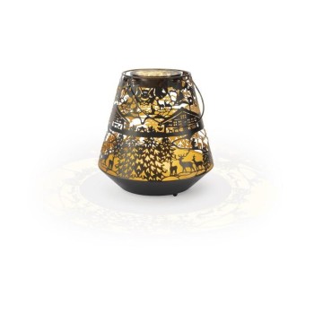 STT LED Recharge USB Laterne Nova swiss, 51 LED, ww, 29x29cm, Timer 6/18 STT LED Recharge USB Laterne Nova swiss, 51 LED, ww, 29x29cm, Timer 6/18