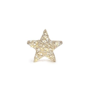 STT LED Dekoration Gold standing star, 20 LED, ww, 25x5x24cm, Timer 6/18, outdoor STT LED Dekoration Gold standing star, 20 LED, ww, 25x5x24cm, Timer 6/18, outdoor