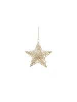 STT Gold hanging star, 30 Blanc chaud