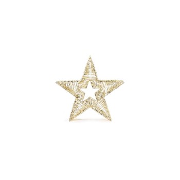 STT LED Dekoration Glamour star, 1800 LED, ww, 80x80x12cm, gold, outdoor STT LED Dekoration Glamour star, 1800 LED, ww, 80x80x12cm, gold, outdoor