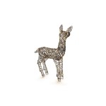 STT Wicker deer, 74 Blanc chaud