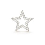STT Figurine LED Silver standing star 35 cm