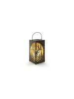 STT Lanterne Bougie Deer 24 cm