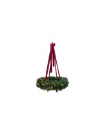 STT Couronne de Noël à LED Green Wreath 80 cm