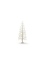STT Sapin de Noël Arbre à fleurs 1.2 m Blanc