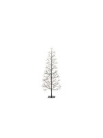 STT Sapin de Noël Arbre à fleurs 1.2 m Noir