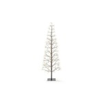 STT Sapin de Noël Arbre à fleurs 1.8 m Noir