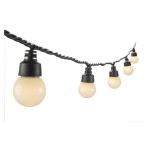 STT Guirlande à LED Bulbs milky 40 LED, 12m