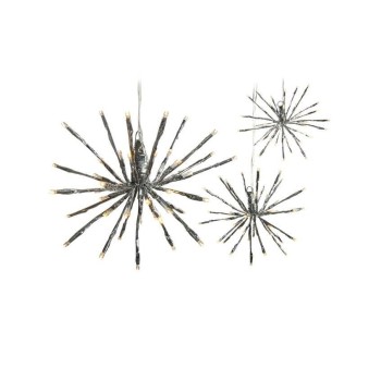 STT LED Ikarus 40 silver, 240LED ww, 3xD40cm STT LED Ikarus 40 silver, 240LED ww, 3xD40cm