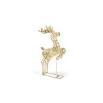 STT Figurine LED Glamour reindeer 70 Or
