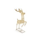 STT Figurine LED Glamour reindeer 90 Or
