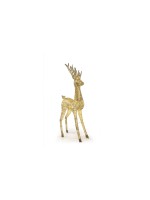 STT Figurine LED Gold reindeer, 180 cm, or