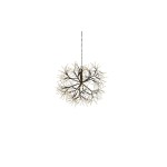 STT Lumière décorative Fleur Starburst 30 cm, noir
