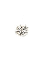 STT Lumière décorative Fleur Starburst 30 cm, noir