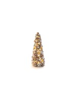 STT Baubles Tree, Kunststoff, white, Gold, 30, 60 LED