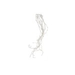 STT Guirlande lumineuse à LED Angel Hair Bouquet 1,5 m, 150 LED argent