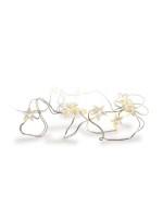 STT Guirlande lumineuse à LED Angel Hair 2 m 20 LED, étoiles