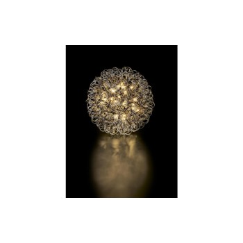 STT LED Ball Leonis 40cm, 100 LED silver, Metall, 31V, cablel: 500cm, Warmweiss STT LED Ball Leonis 40cm, 100 LED silver, Metall, 31V, cablel: 500cm, Warmweiss