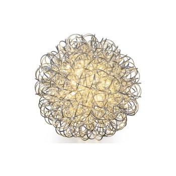 STT LED Ball Leonis 60cm, 200 LED silver, Metall, 31V, cablel: 500cm, Warmweiss STT LED Ball Leonis 60cm, 200 LED silver, Metall, 31V, cablel: 500cm, Warmweiss