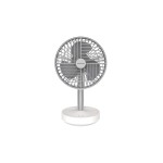 Stylies by Koenig Ventilateur de table Lyra Gris/Blanc