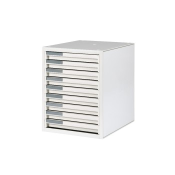 Styro Schubladenbox Styrokay, Grösse 27 x 34.5 x 34 cm, 9 Schubladen Styro Schubladenbox Styrokay, Grösse 27 x 34.5 x 34 cm, 9 Schubladen