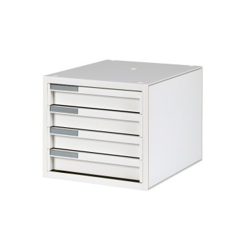 Styro Schubladenbox Styrokay, Grösse 27 x 34.5 x 23.8 cm, 4 Schubladen Styro Schubladenbox Styrokay, Grösse 27 x 34.5 x 23.8 cm, 4 Schubladen