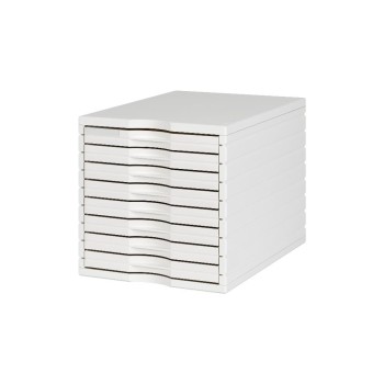 Styro Schubladenbox Styrotop, 8 Schubladen, white Styro Schubladenbox Styrotop, 8 Schubladen, white