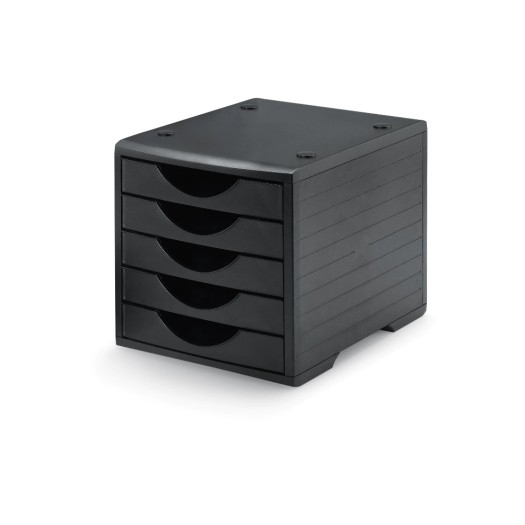 Styro Boîte à tiroirs Styrogreenbox Noir