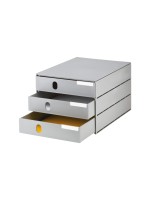 Styro Boîte à tiroirs Styroval Pro Eco 3 tiroirs, gris