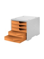 Styro Boîte à tiroirs Styroswingbox Gris clair/abricot