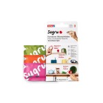 tesa Sugru 3 pink/orange/grün, 3x5g, single use