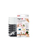 Sugru by Tesa Pâte modelable fixante 8 Pièce/s, Noir, Blanc