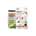 Sugru by Tesa Pâte modelable fixante 8 Pièce/s, Brun, Gris, Vert, Noir, Blanc