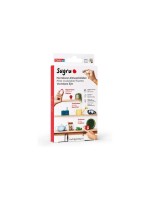 Sugru by Tesa Colle universelle 8 x 3.5 g, noir, blanc, vert, marron & gris