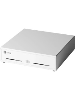 SumUp Tiroir-caisse Cashdrawer pour point de vente Acier, RJ11/12, blanc SumUp Tiroir-caisse Cashdrawer pour point de vente Acier, RJ11/12, blanc