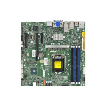 Supermicro X12SCZ-TLN4F: LGA1200, Intel W480, 4xDDR4, PCIe Supermicro X12SCZ-TLN4F: LGA1200, Intel W480, 4xDDR4, PCIe