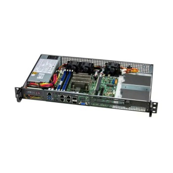 Supermicro SYS-510D-10C-FN6P: D-1747NTE, 1U, up to 256GB RAM, 4x 2.5, 1x M.2, 200W Supermicro SYS-510D-10C-FN6P: D-1747NTE, 1U, up to 256GB RAM, 4x 2.5, 1x M.2, 200W