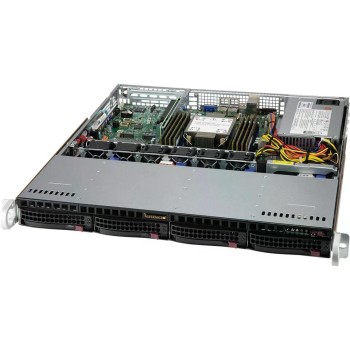 Supermicro SYS-510P-M: LGA-4189, 1U, up to 2TB RAM, 4x 3.5, 500W Supermicro SYS-510P-M: LGA-4189, 1U, up to 2TB RAM, 4x 3.5, 500W
