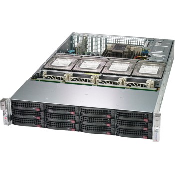Supermicro SuperChassis 829HAC12-R1K62LPB Supermicro SuperChassis 829HAC12-R1K62LPB