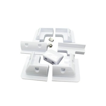 Swaytronic ABS Solar-Montage-System 7, white, 4xEckwinkel, 2xLängswinkel, 1xBox