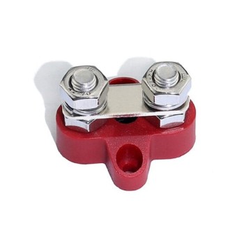 Swaytronic Bus Bar - red - M6, Zentraler Anschluss von +/- cablen Swaytronic Bus Bar - red - M6, Zentraler Anschluss von +/- cablen